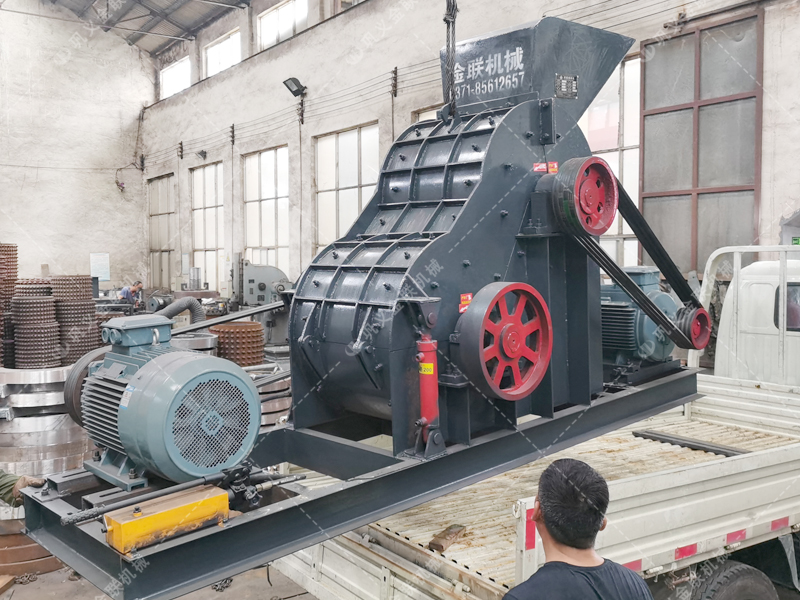 SCF600x600雙級粉碎機(jī)發(fā)貨圖片_發(fā)往福建南平_破碎建筑垃圾