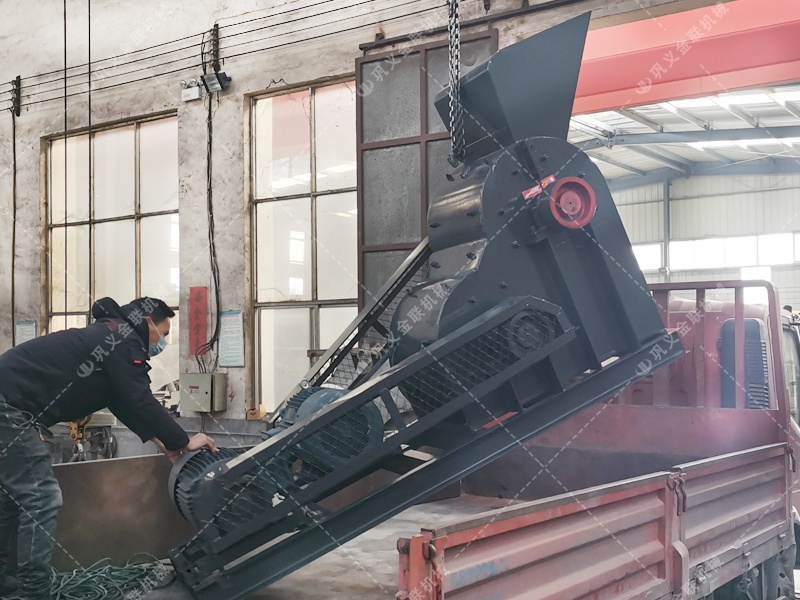 小型雙級粉碎機生產(chǎn)線發(fā)貨圖片_發(fā)往山東煙臺_粉碎青石 小型雙級粉碎機生產(chǎn)線發(fā)貨圖片_發(fā)往山東煙臺_粉碎青石